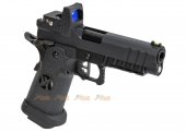 AW Custom HX2602 HI-Capa 4.3 GBB Pistol with Red Dot (Black)