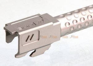 pts zev outer barrel inner barrel marui g17 gbb silver