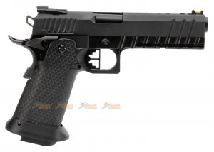 aw custom hx2033 hicapa gas blowback airsoft pistol semi full auto capable black