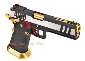 AW Custom HX2031 Hi-CAPA Gas Blowback Airsoft Pistol (Semi, Full-Auto Capable)