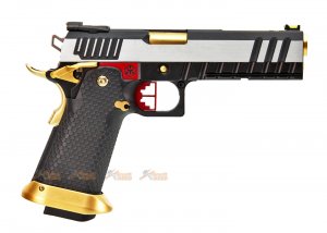 aw custom hx2031 hicapa gas blowback airsoft pistol semi full auto capable