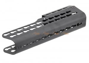 army force 9.7 inch metal keymod handguard  s&t t21 series airsoft aeg rifle