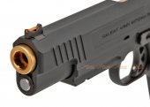 emg sai red 1911 gbb pistol black