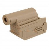 Battleaxe M4 Magazine Adapter for CYMA / Marui /  Golden Eagle M870 Shotgun (TAN)