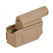 battleaxe m4 magazine adapter cyma marui golden eagle m870 shotgun tan