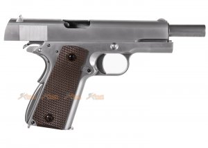 we alloy m1911 cO2 blowback pistol silver