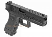 Army Alloy Slide R17-2 G17 GBB Pistol (Black)