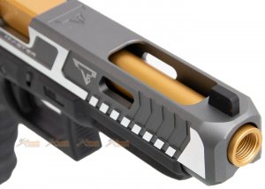 emg tti g34 gen 4 gbb pistol gnp custom two tone slide rmr cut vfc platform