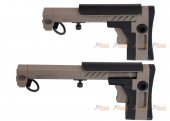 5ku pt3 ak telescopic side foldable butt stock ghk lct cyma ak series tan