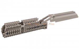 5KU Handguard Set with Dust Cover Scope Mount for LCT / GHK / Marui / E&L AK AEG & GBB Series