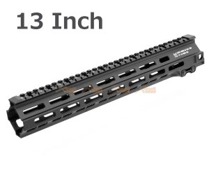 13 Inch MK8 Series Metal M-Lok Rail for M4 AEG (Black)