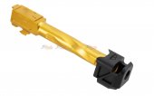 RGW 13.5cm PMM Compensator with Outer Barrel (Long Version) for VFC G17 Gen5 Airsoft GBB (Gold / Black)