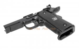 emg sai red 1911 aluminium alloy lower frame grip we emg 1911 airsoft gbb black