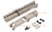 5ku b31n b30u type handguard set lct cyma ghk ak series aeg gbbr tan