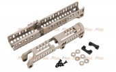 5ku b31n b30u type handguard set lct cyma ghk ak series aeg gbbr tan