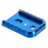 MITA Aluminium Magazine Base for Umarex / VFC G Series GBB (Blue, Thin Type)