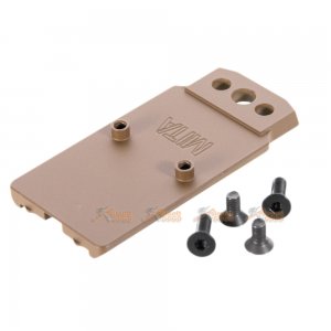 MITA M17 CNC Aluminum Alloy RMR Mount Base for SIG AIR M17 Series GBB (DE)