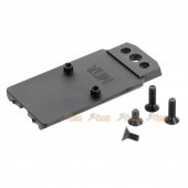 MITA M17 CNC Aluminum Alloy RMR Mount Base for SIG AIR M17 Series GBB (Black)