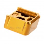 MITA Aluminium Magazine Base for Marui & WE G Series GBB (Gold, Thick Type)