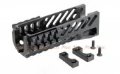 5KU (Model: B-11) Classic Railed Handguard for AKS-74U Series AEG (Black)