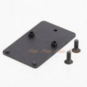 Pro-Arms Aluminium RMR Lightweight Mount Base for Umarex G19X / G19 Gen 4  Airsoft GBB (Black)