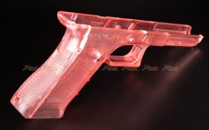 polymer rtf lower grip frame marui g17 gen3 series gbb pink
