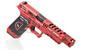 Armorer Work Custom VX7202 Deadpool 17 GBB Pistol with Compensator (Red)