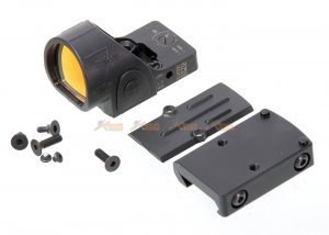 high end version emg strike industries ark17 g17 gbb pistol compensator rmr red dot sight black