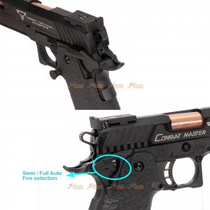 emg sti international combat master 2011 pistol full auto