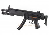 Classic Army MP5A5 AEG SMG with Forend Weaponlight (Black)