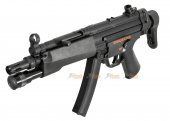 classic army mp5a5 aeg smg forend weaponlight black