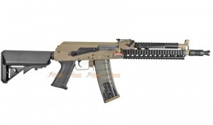 Golden Eagle Tactical AK47 Airsoft AEG Rifle (Black/DE)