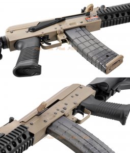 golden eagle tactical akK47 airsoft aeg rifle black de