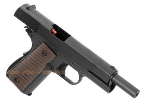 cybergun colt 1911 gbb pistol black by we