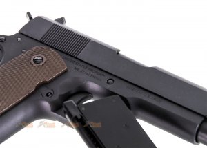 cybergun colt 1911 gbb pistol black by we