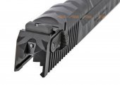 we tiger stripe de slide set black