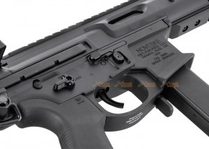 emg noveske space invader airsoft 9mm pcc aeg rifle black by aps