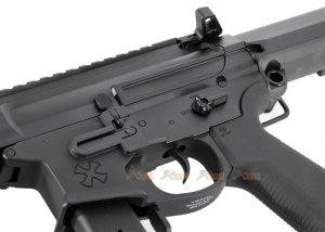 emg noveske space invader airsoft 9mm pcc aeg rifle black by aps