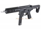 EMG NOVESKE SPACE INVADER AIRSOFT (9MM PCC) AEG RIFLE - BLACK (BY APS)