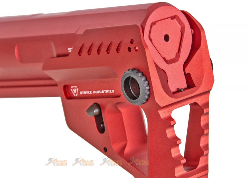 Strike Industries Viper Stock (Red) & Advanced Receiver