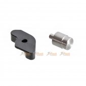 iron airsoft steel cnc bolt stop buffer for marui m4 mws gbb