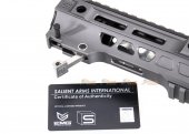 g&p cqb railed handguard with sai qd system for tokyo marui g&p m4 m16 aeg gbb rifle gray