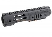 g&p cqb railed handguard with sai qd system for tokyo marui g&p m4 m16 aeg rifle black