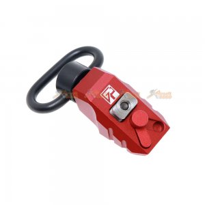 G&P Adjustable QD Sling Swivel for M-Lok/ Keymod System - Red