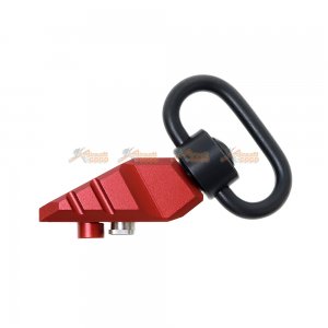 g&p adjustable qd sling swivel for m-lok keymod system red