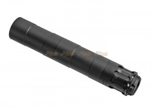 rgw obsidian 9mm mp5 dummy silencer with frame tracer for umarex vfc mp5a5 gbbr black