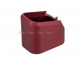 Pro-Arms TT Style Plus 5 Magazine Base for Umarex/VFC GLK GBB Magazine - Red