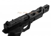 emg strike industries emg ark-17 gbb with detachable compensator black