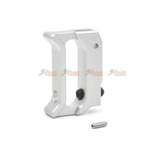 AIP Aluminum Trigger (Type T) for Tokyo Marui Hi-Capa 4.3/5.1 Airsoft Gas blow Back GBB (Silver/Long)