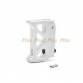 AIP Aluminum Trigger (Type M) for Tokyo Marui Hi-Capa 4.3/5.1 Airsoft Gas blow Back GBB (Silver/Long)